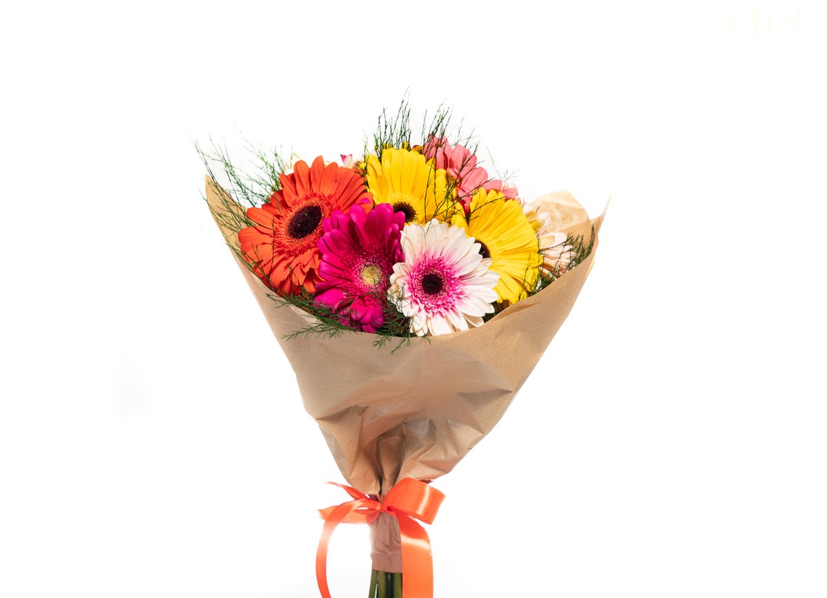 Gerbera Bouquet — Basta Flowers, Limassol
