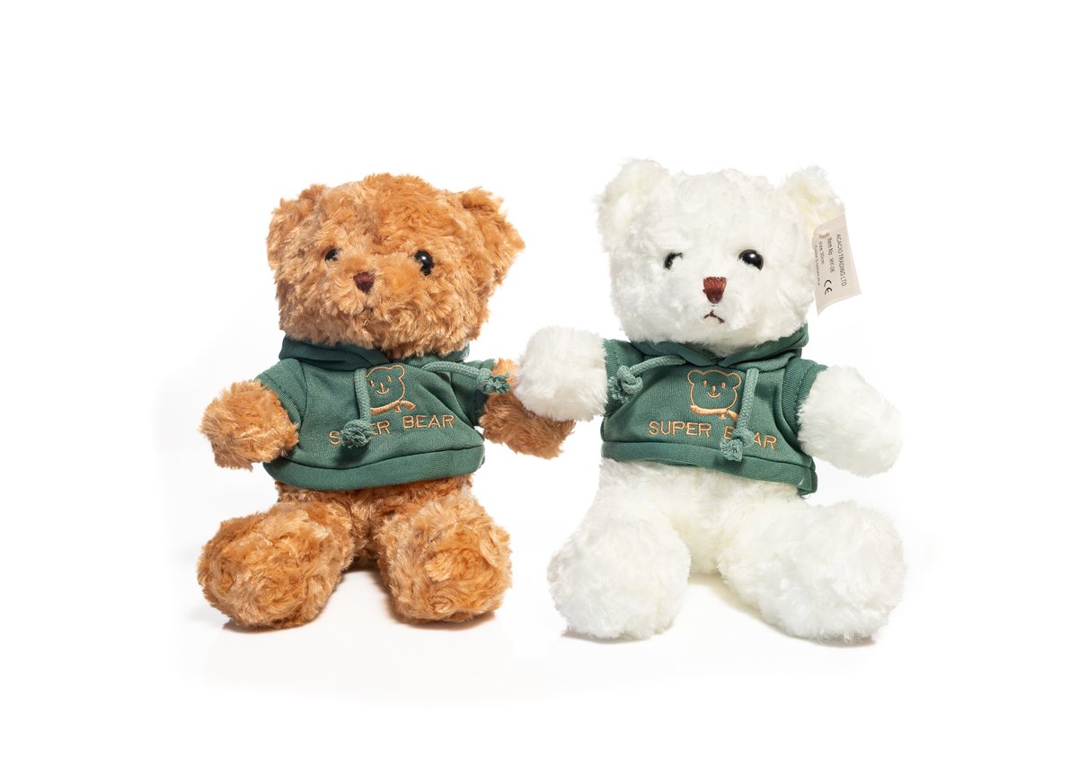 Medium Teddy Bear — Basta Flowers, Limassol