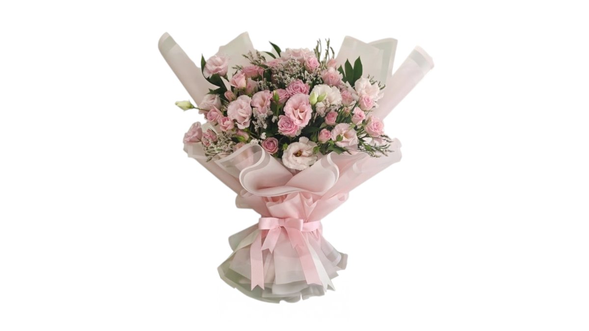 Pink Dress — Basta Flowers, Limassol
