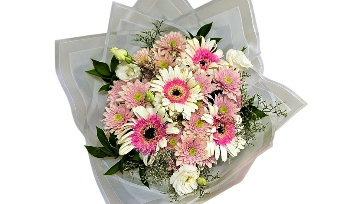 Rustic Bouquet — Basta Flowers, Limassol