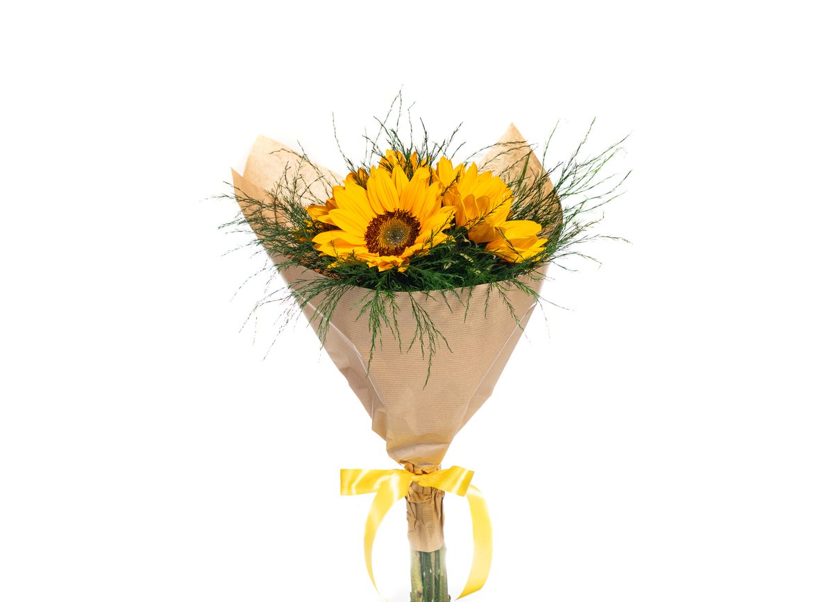 Sunflower Bouquet — Basta Flowers, Limassol