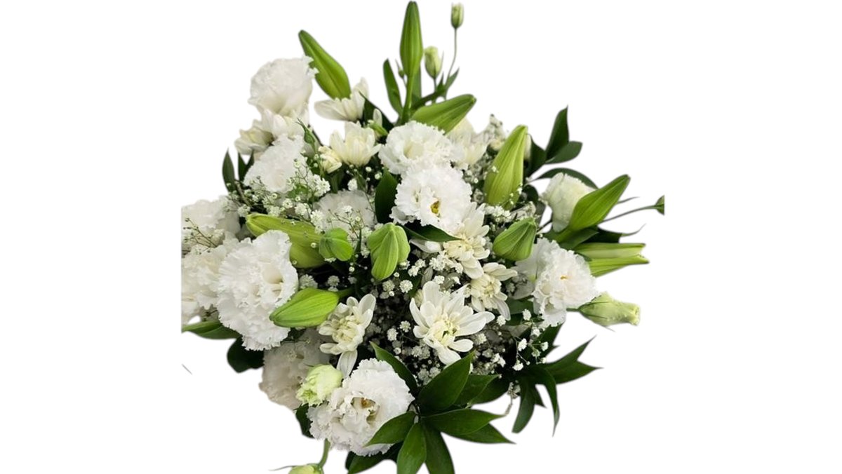 White Bouquet — Basta Flowers, Limassol